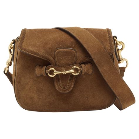 gucci vintage horsebit brown suede handbag|Gucci Horsebit 1955 shoulder bag.